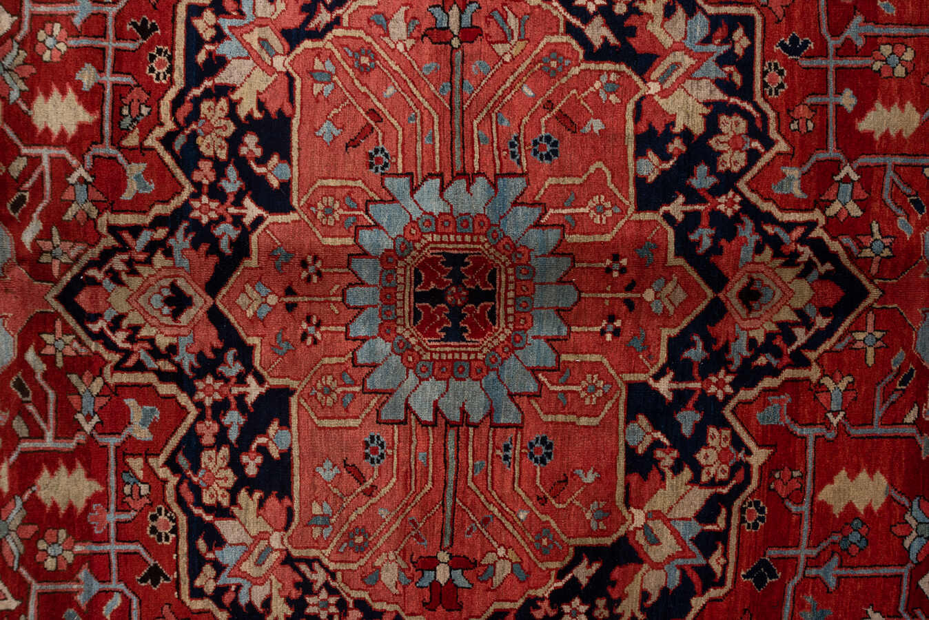 Antique heriz Carpet - # 56811