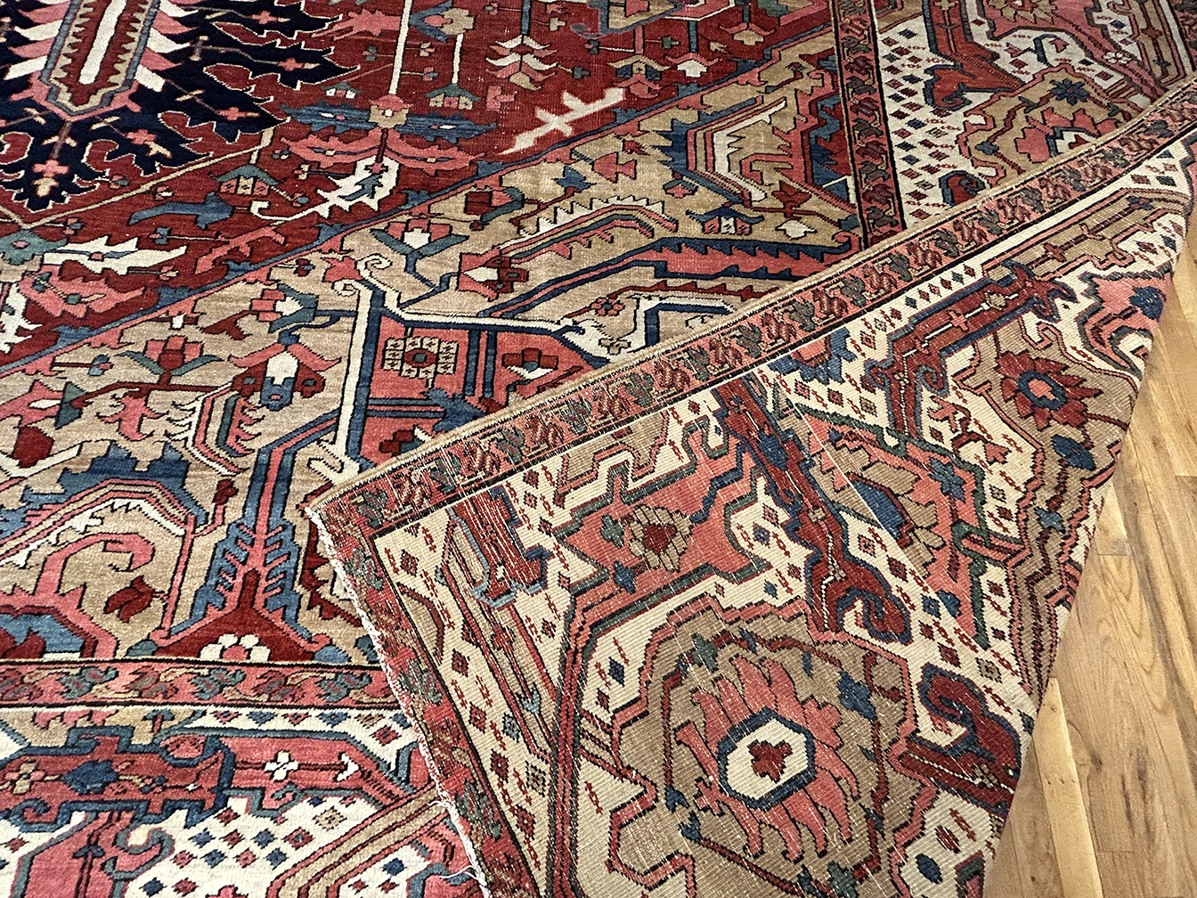 Antique heriz Carpet - # 56887