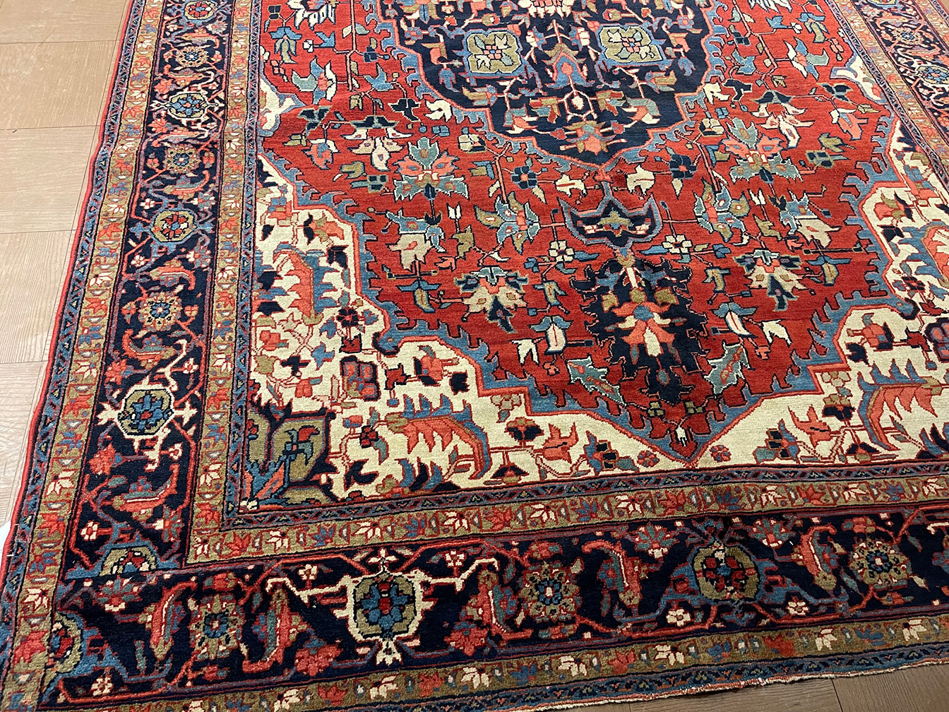 Antique heriz Carpet - # 56911