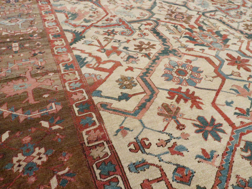 Antique heriz Carpet - # 57794