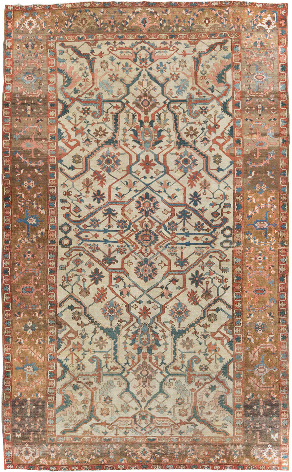 Antique heriz Carpet - # 57794
