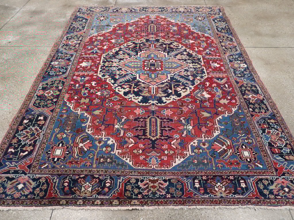 Antique heriz Carpet - # 57972