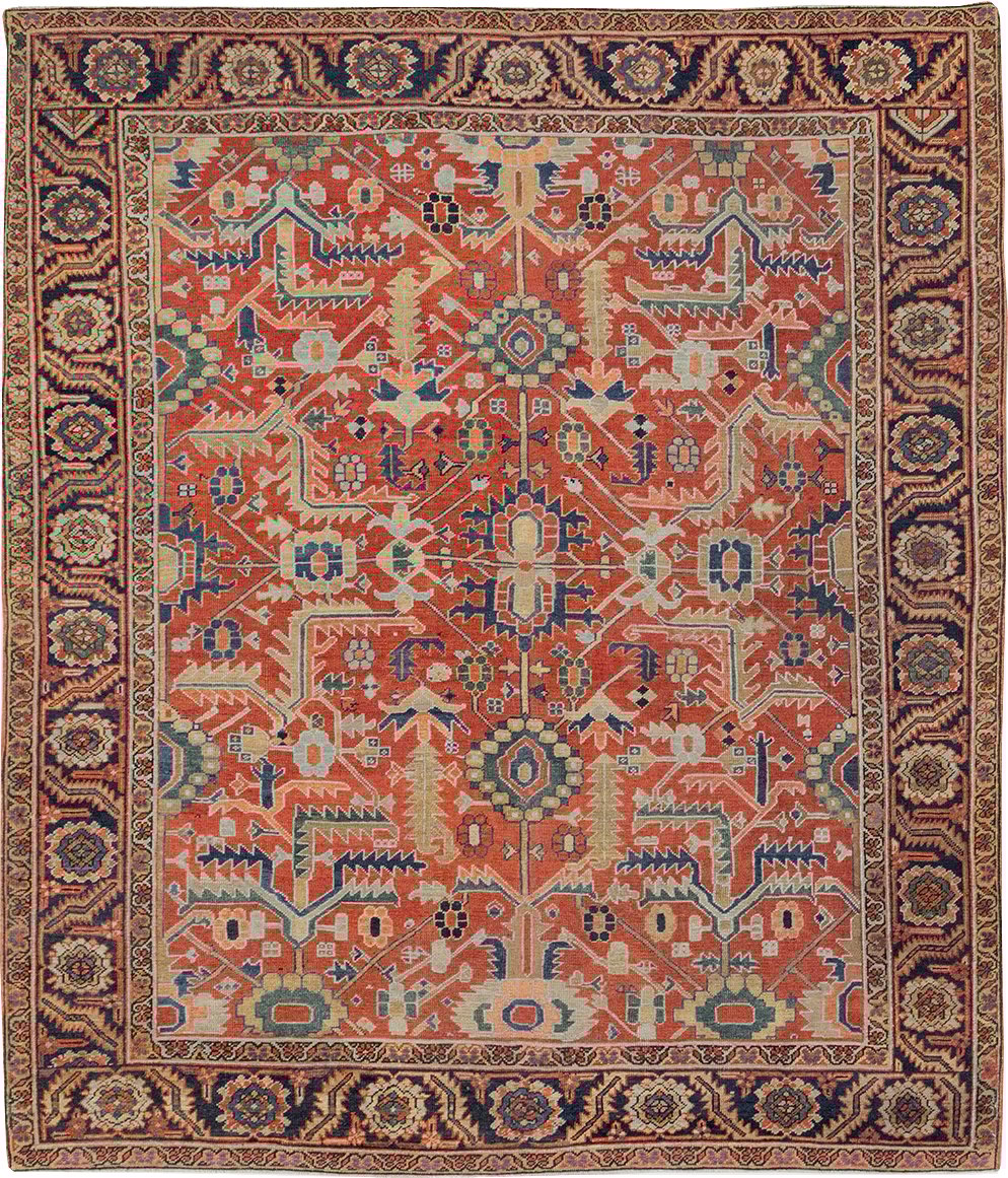 Antique heriz Carpet - # 57974