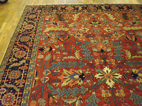Antique heriz Carpet - # 5810