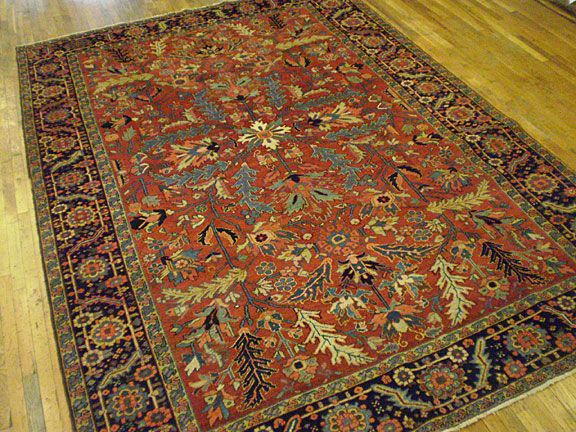 Antique heriz Carpet - # 5810