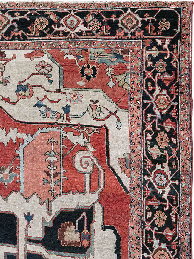 Antique heriz Carpet - # 58153