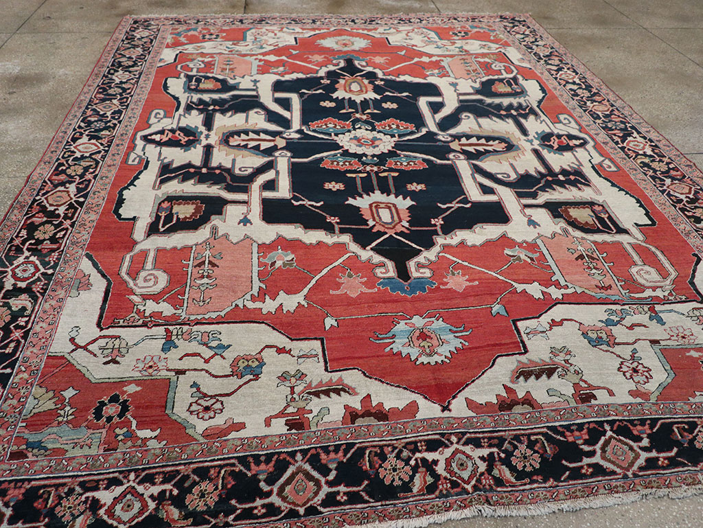 Antique heriz Carpet - # 58153