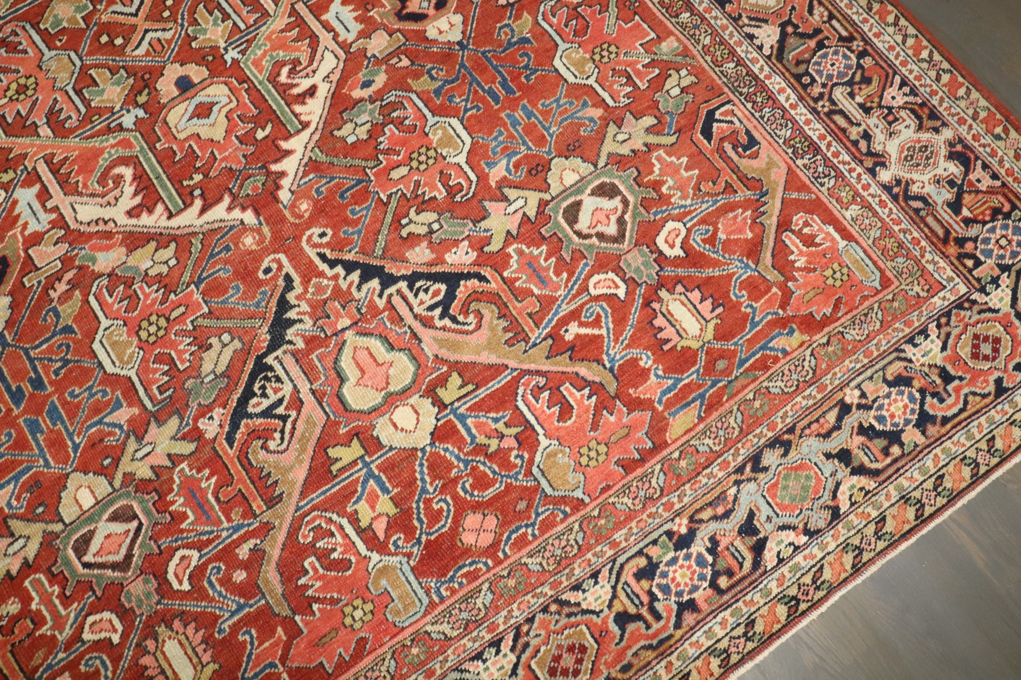 Antique heriz Carpet - # 58155