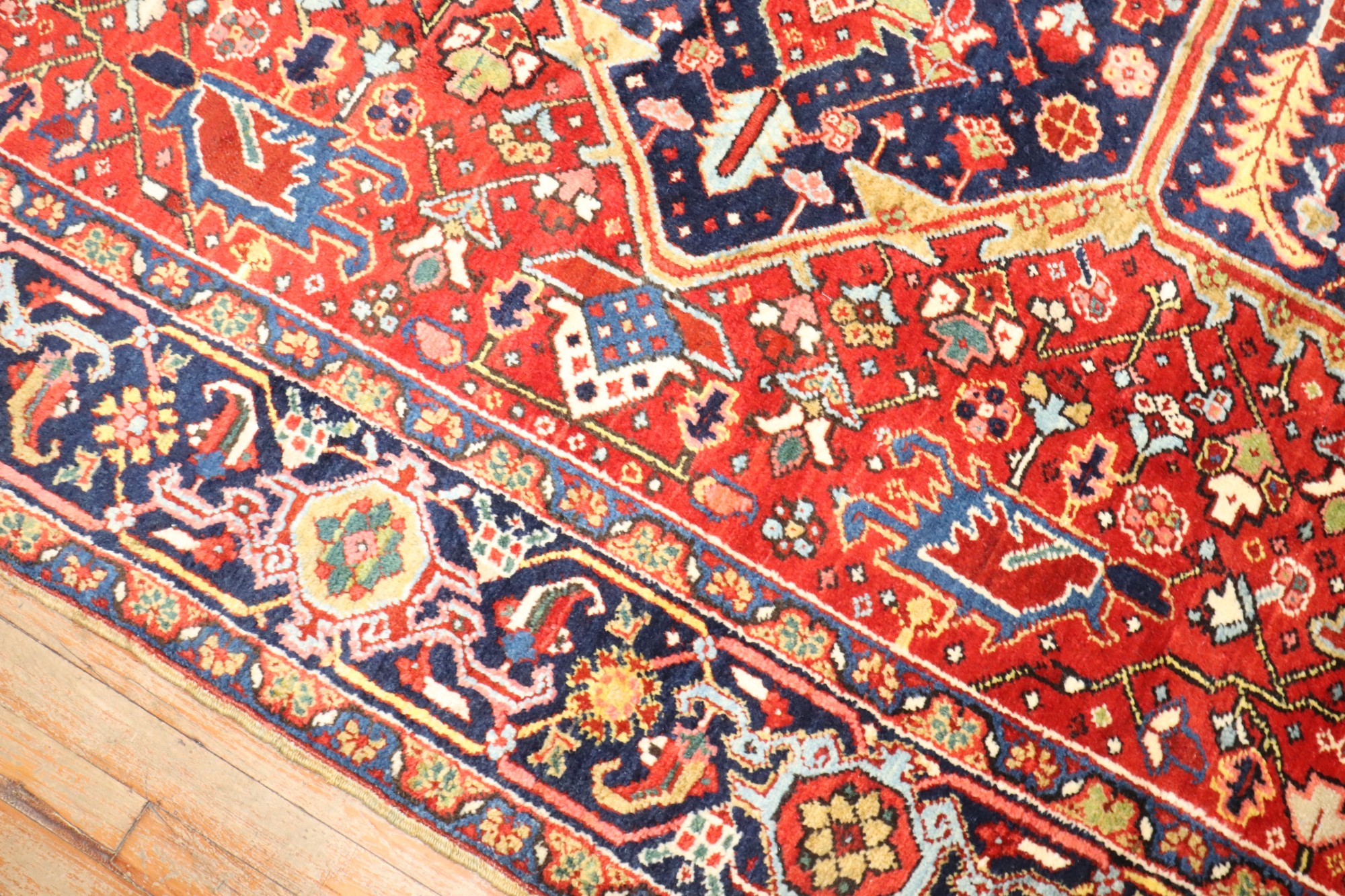 Antique heriz Carpet - # 58156