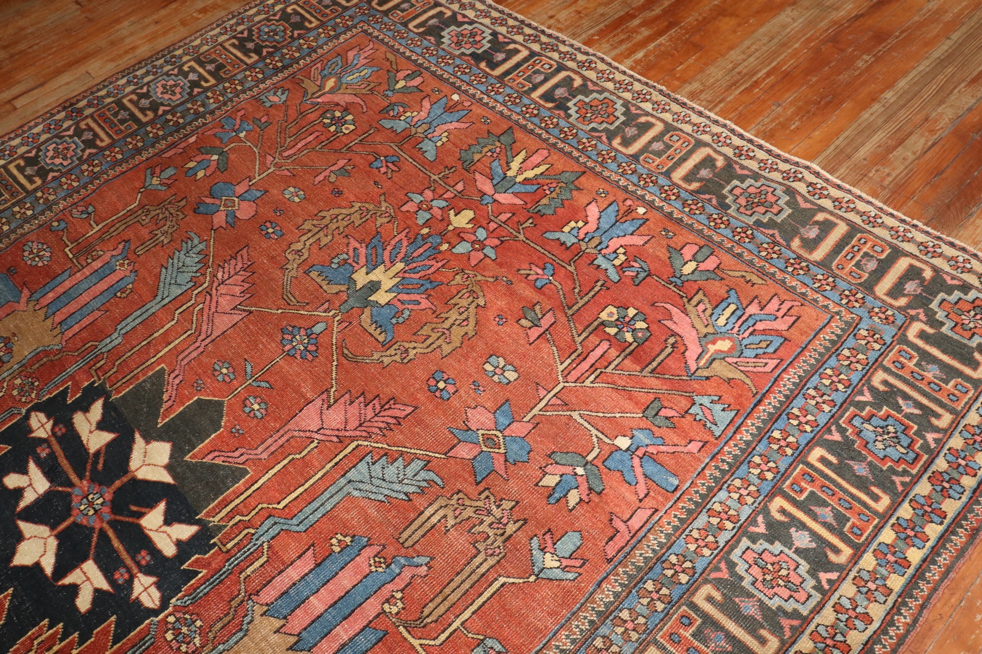 Antique heriz Carpet - # 58157