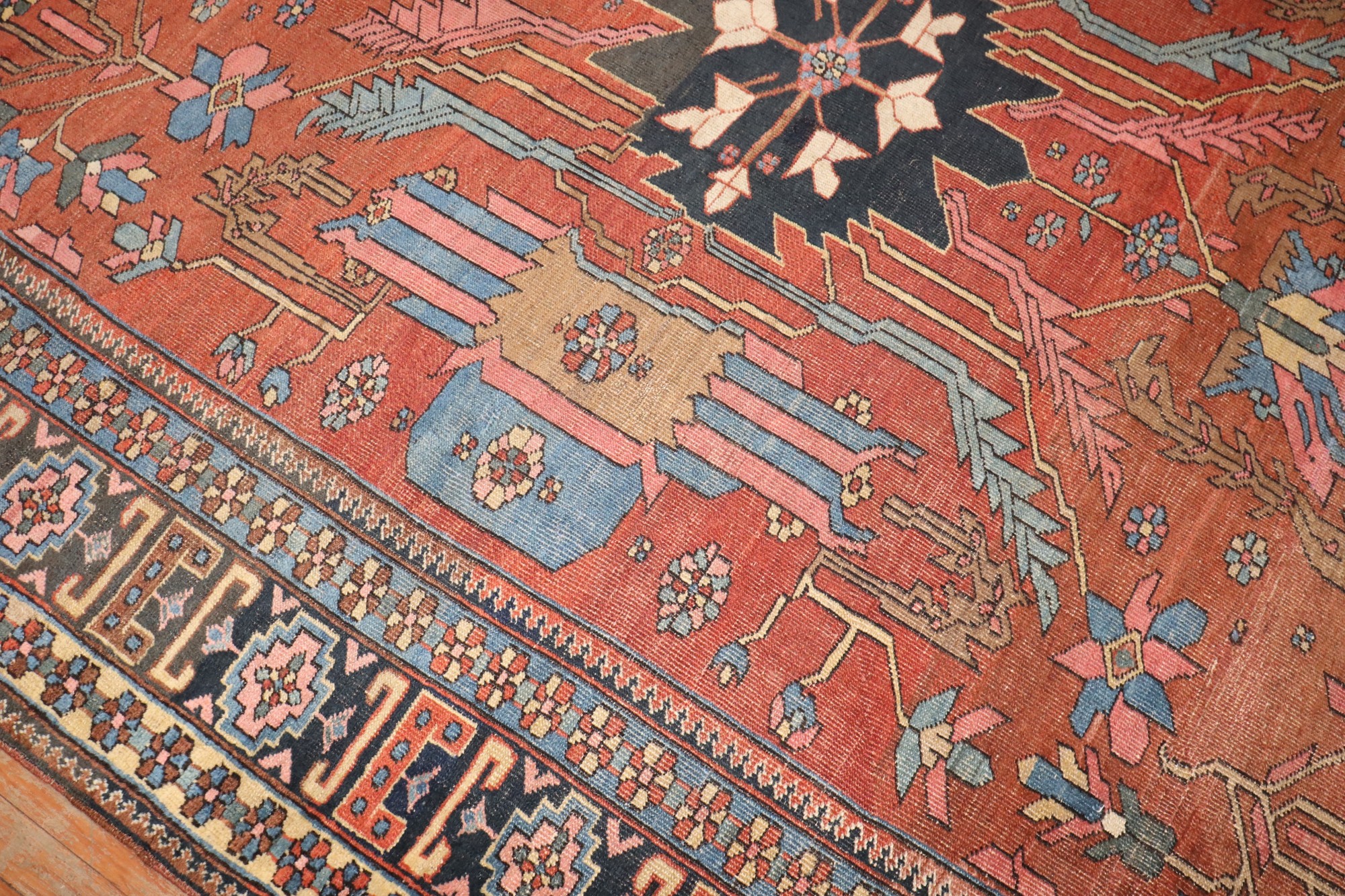 Antique heriz Carpet - # 58157