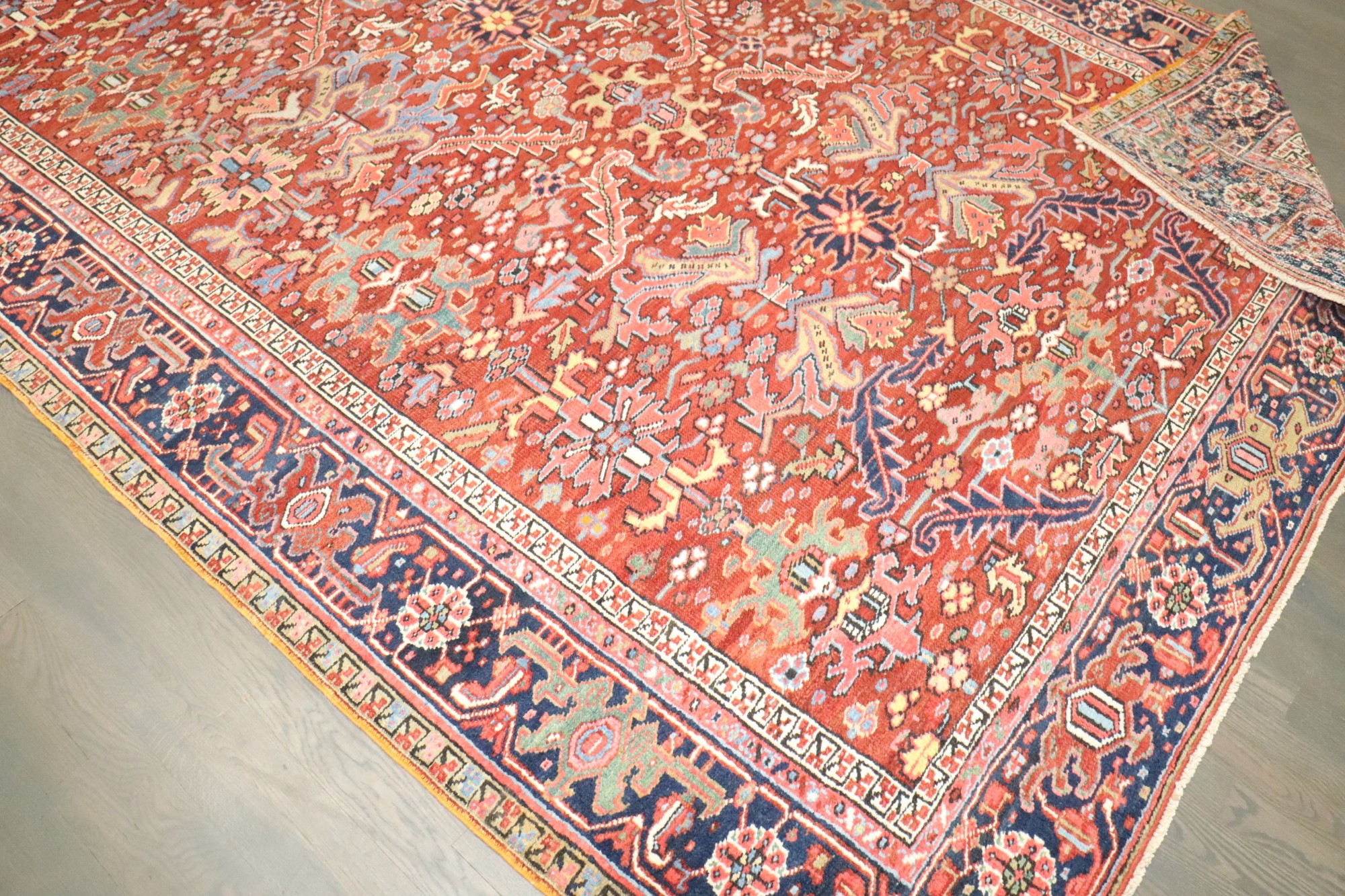 Antique heriz Carpet - # 58158