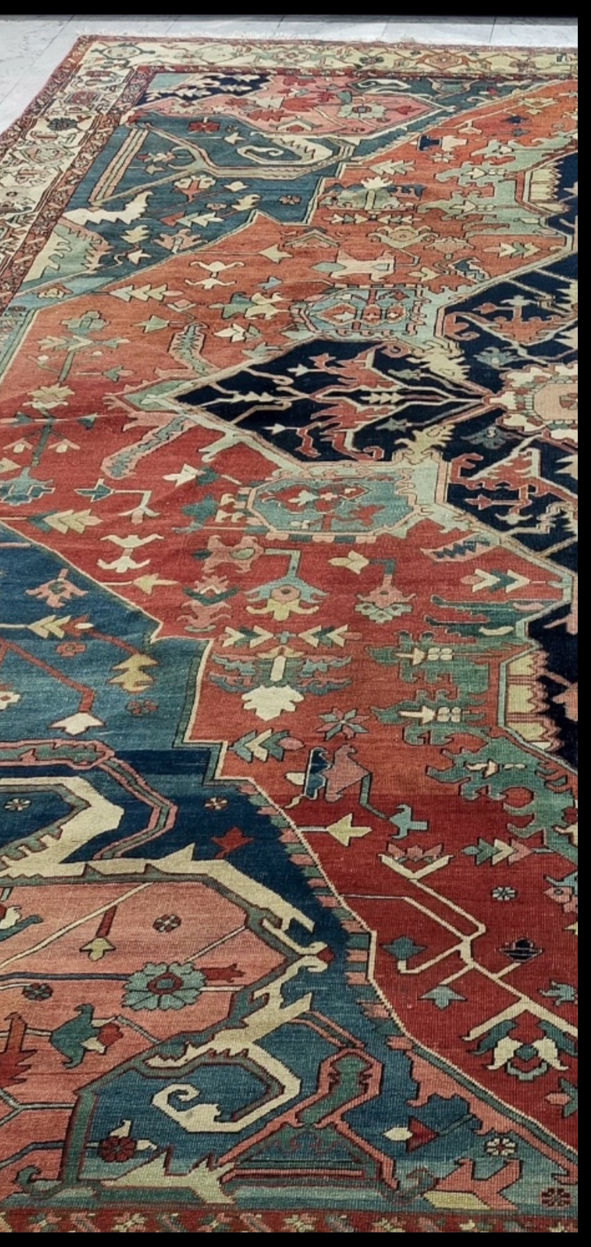 Antique heriz Carpet - # 58161