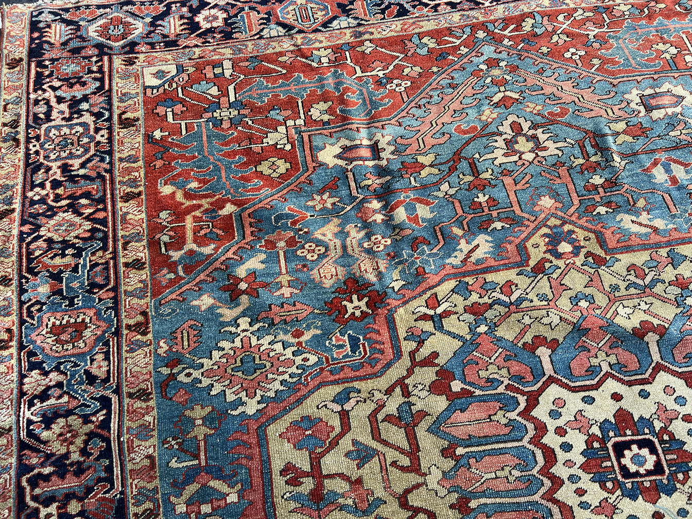 Antique heriz Carpet - # 58162