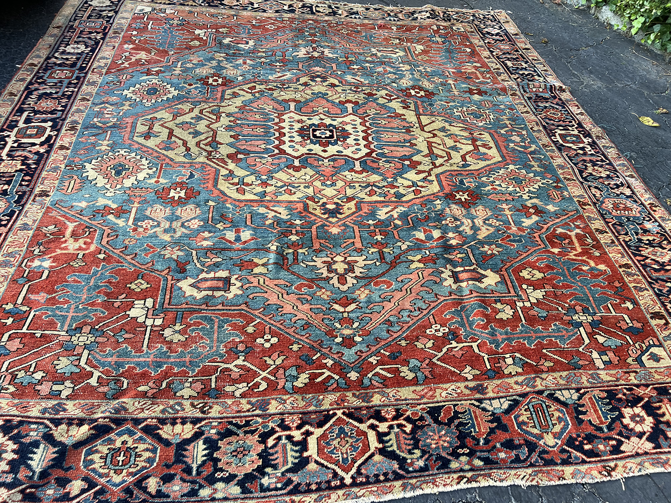 Antique heriz Carpet - # 58162