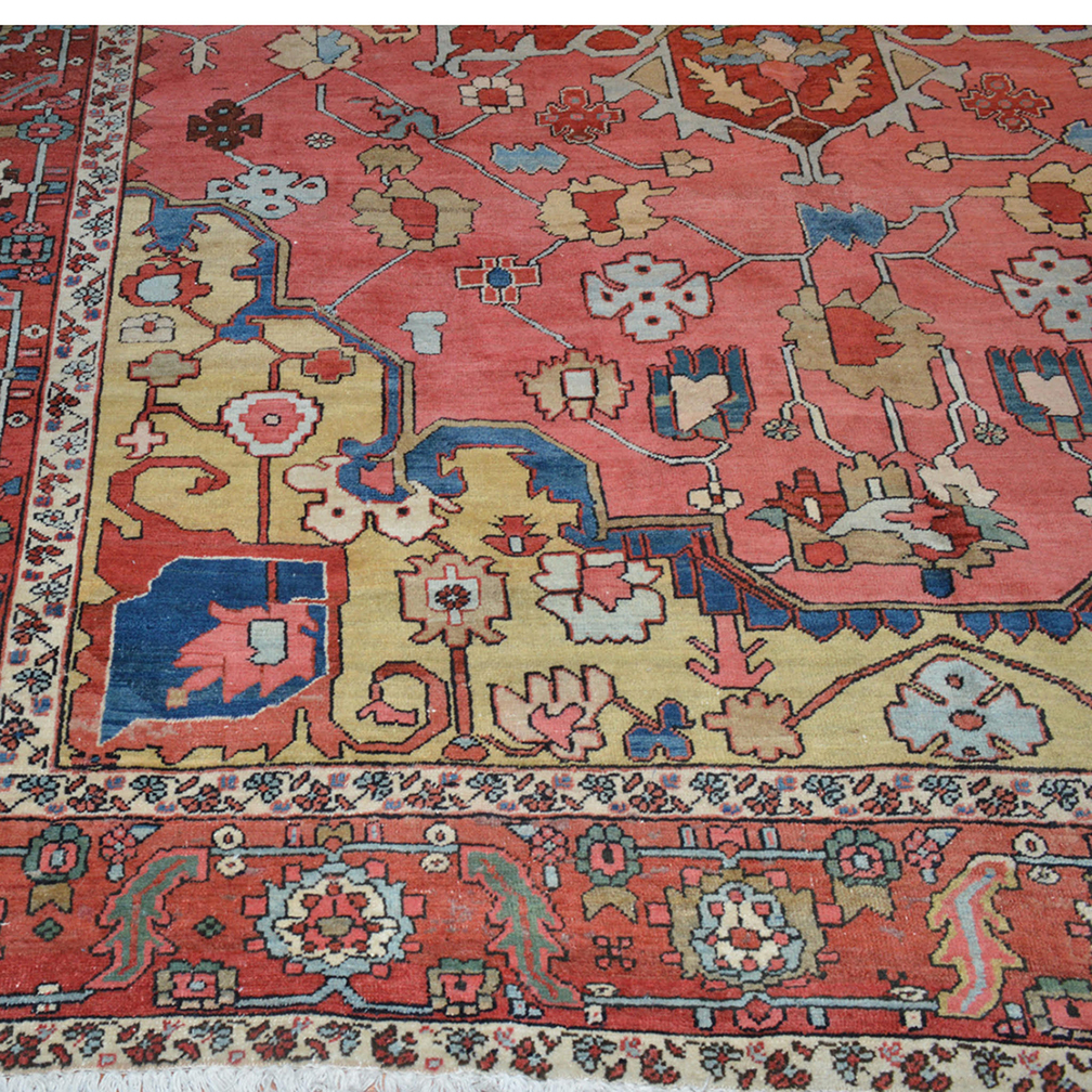Antique heriz Carpet - # 58163