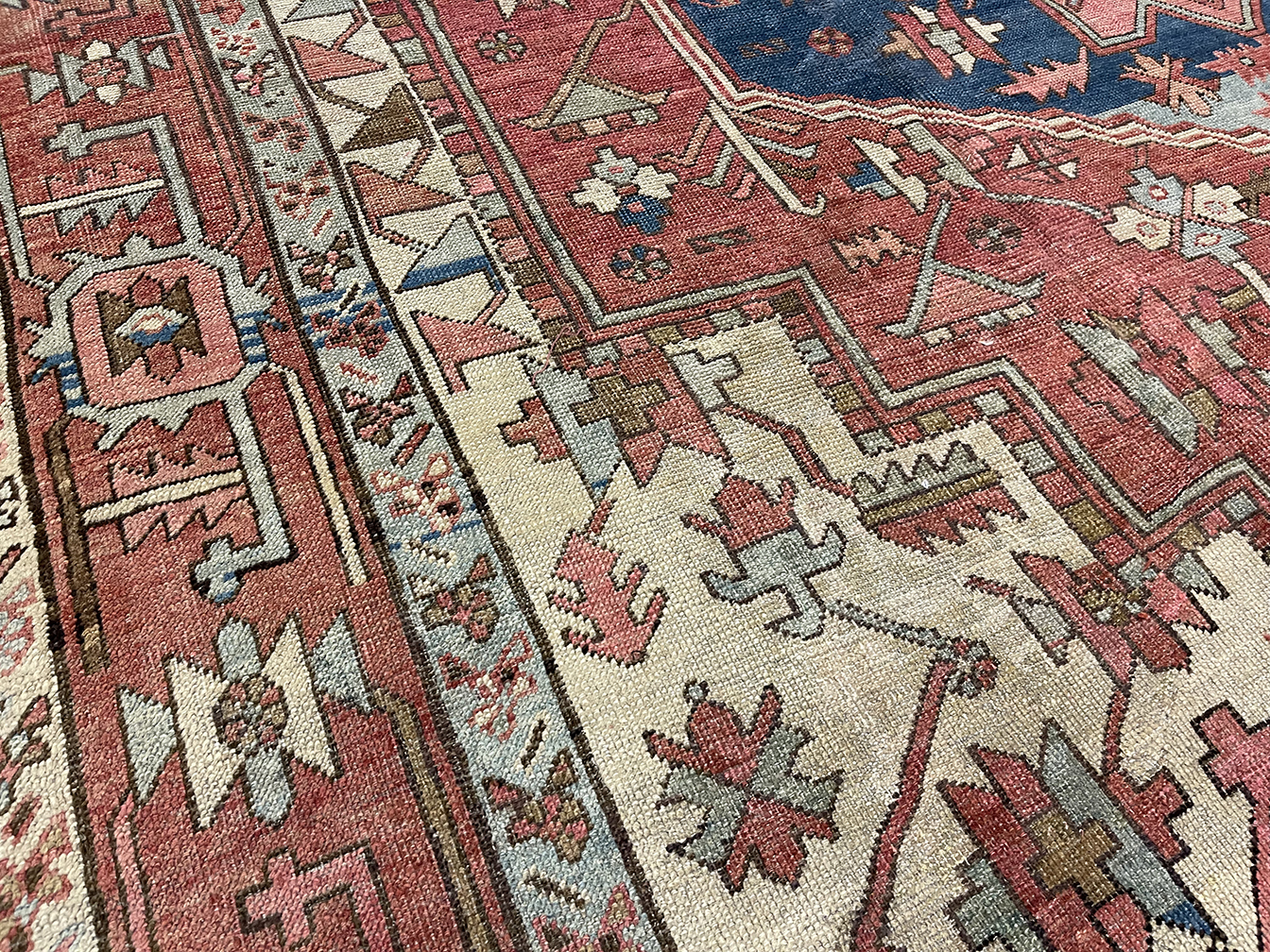 Antique heriz Carpet - # 58165
