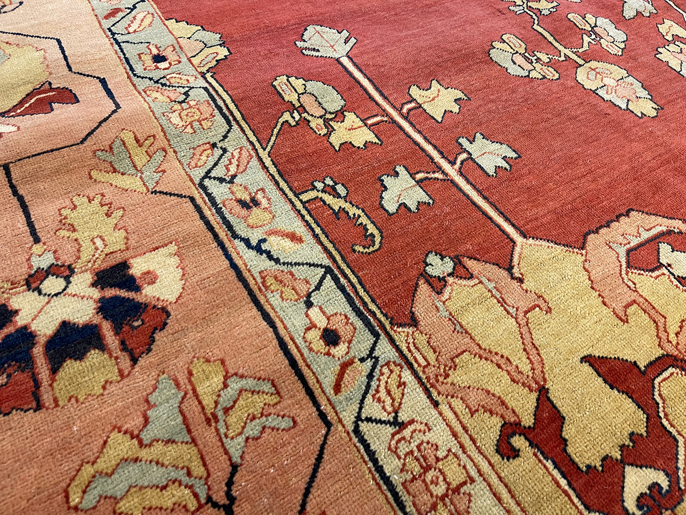 Antique heriz Carpet - # 58166