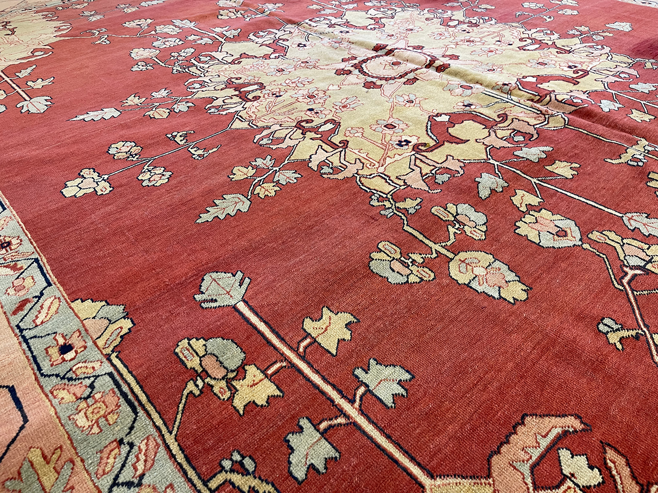 Antique heriz Carpet - # 58166