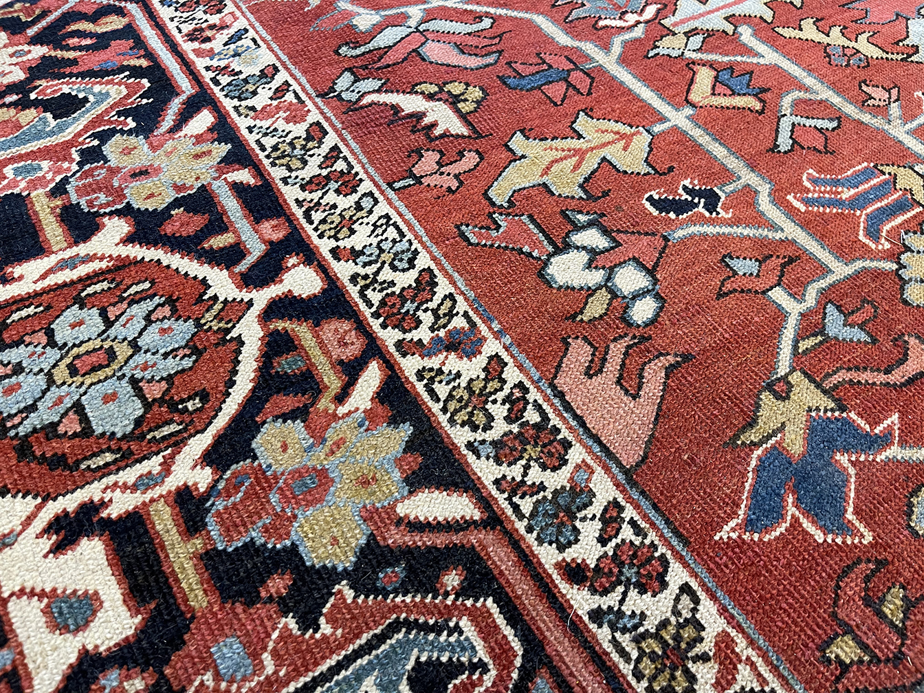 Antique heriz Carpet - # 58167