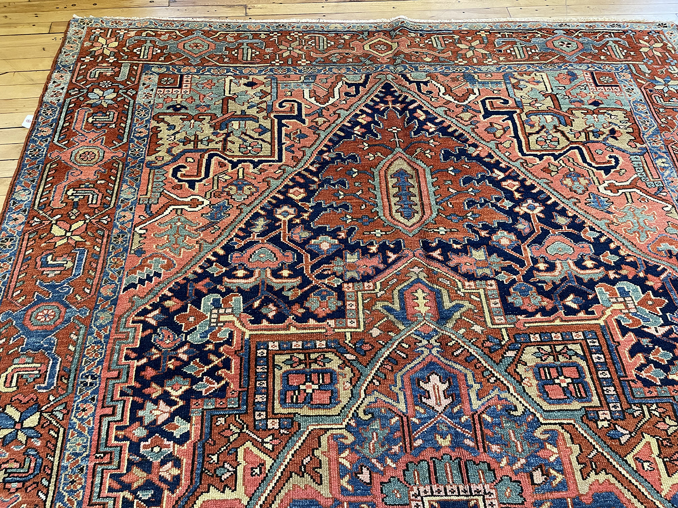 Antique heriz Carpet - # 58168
