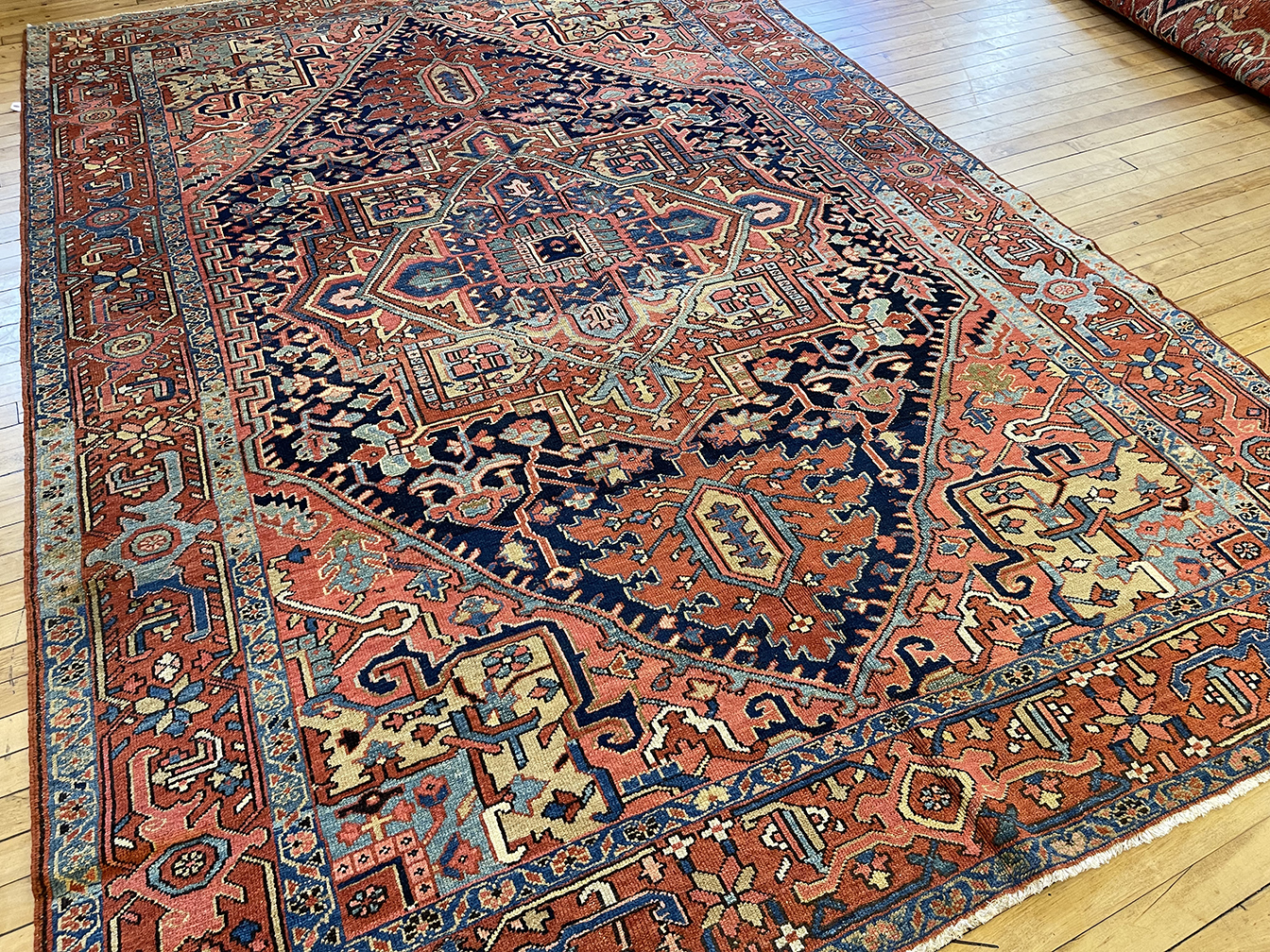 Antique heriz Carpet - # 58168