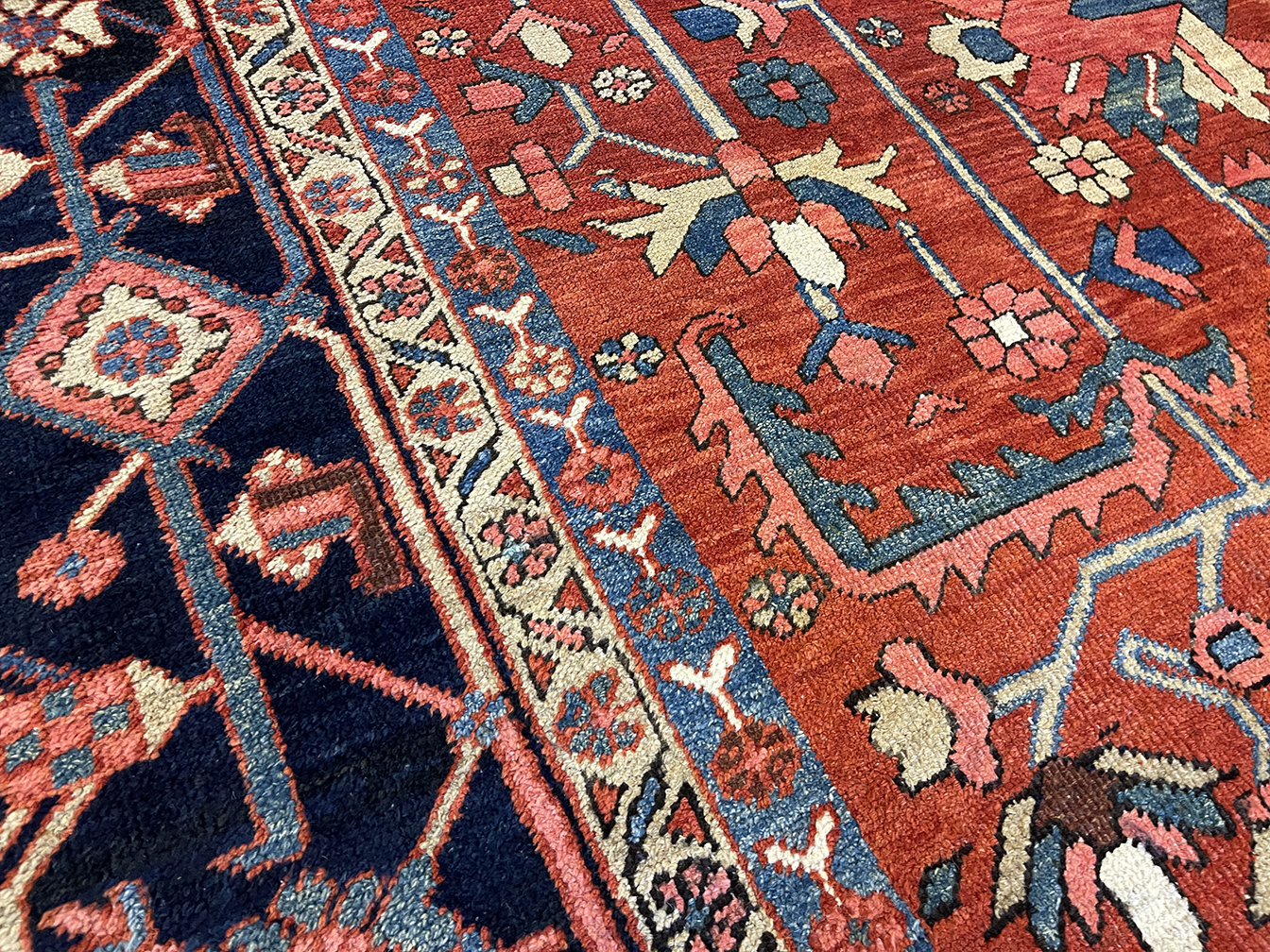 Antique heriz Carpet - # 58169
