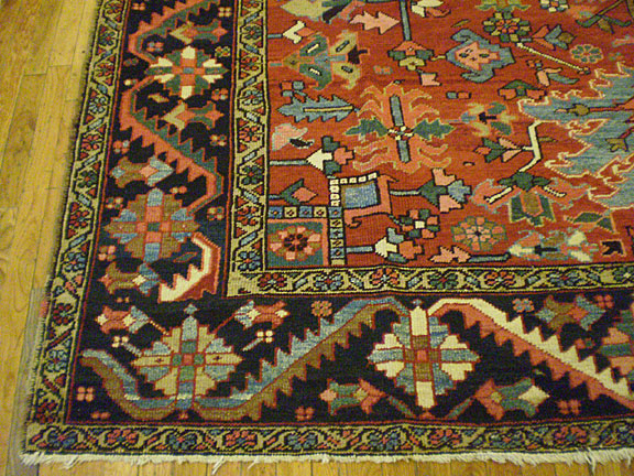 Antique heriz Carpet - # 5818