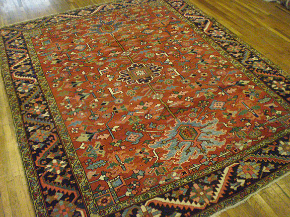 Antique heriz Carpet - # 5818