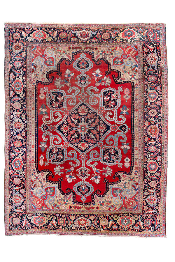 Antique heriz Carpet - # 58239