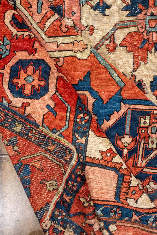Antique heriz Carpet - # 58240