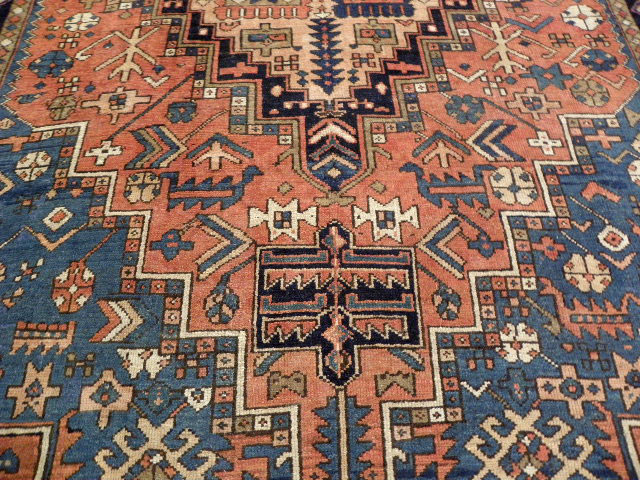 Antique heriz Carpet - # 6380
