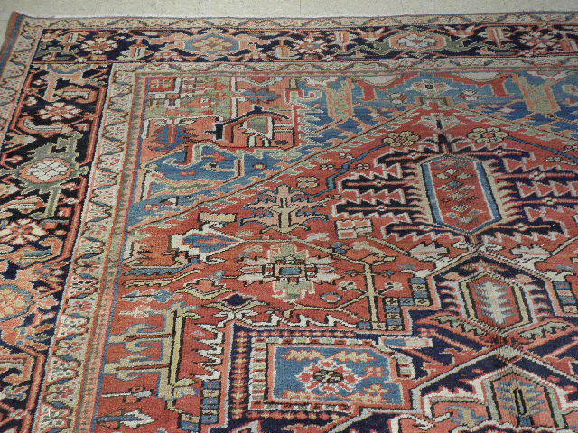 Antique heriz Carpet - # 6382