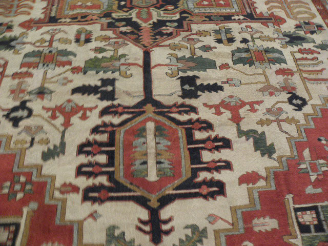 Antique heriz Carpet - # 6433