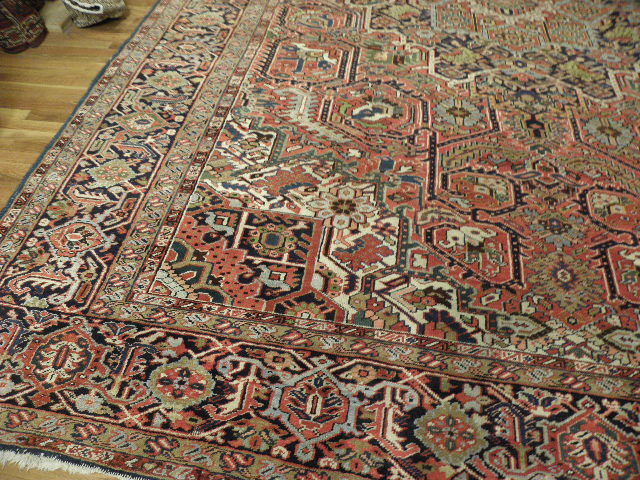 Antique heriz Carpet - # 6435