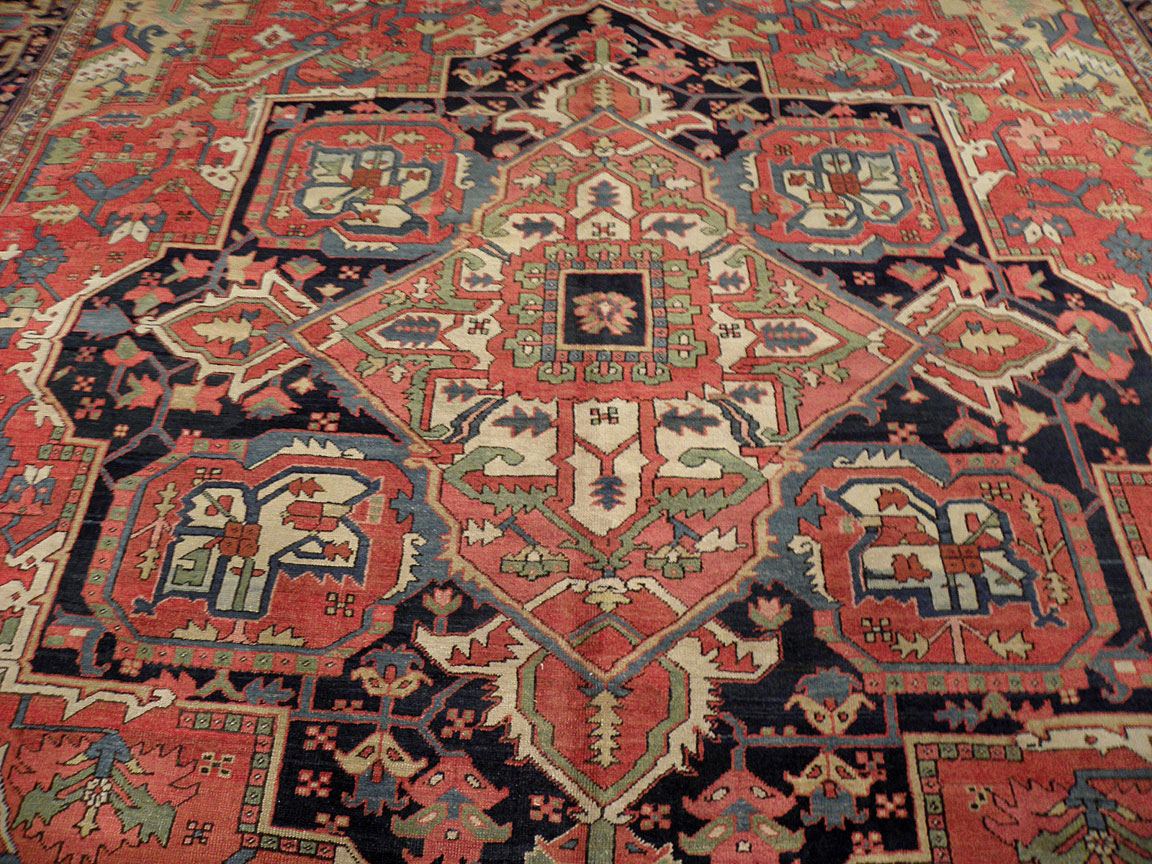 Antique heriz Carpet - # 6794