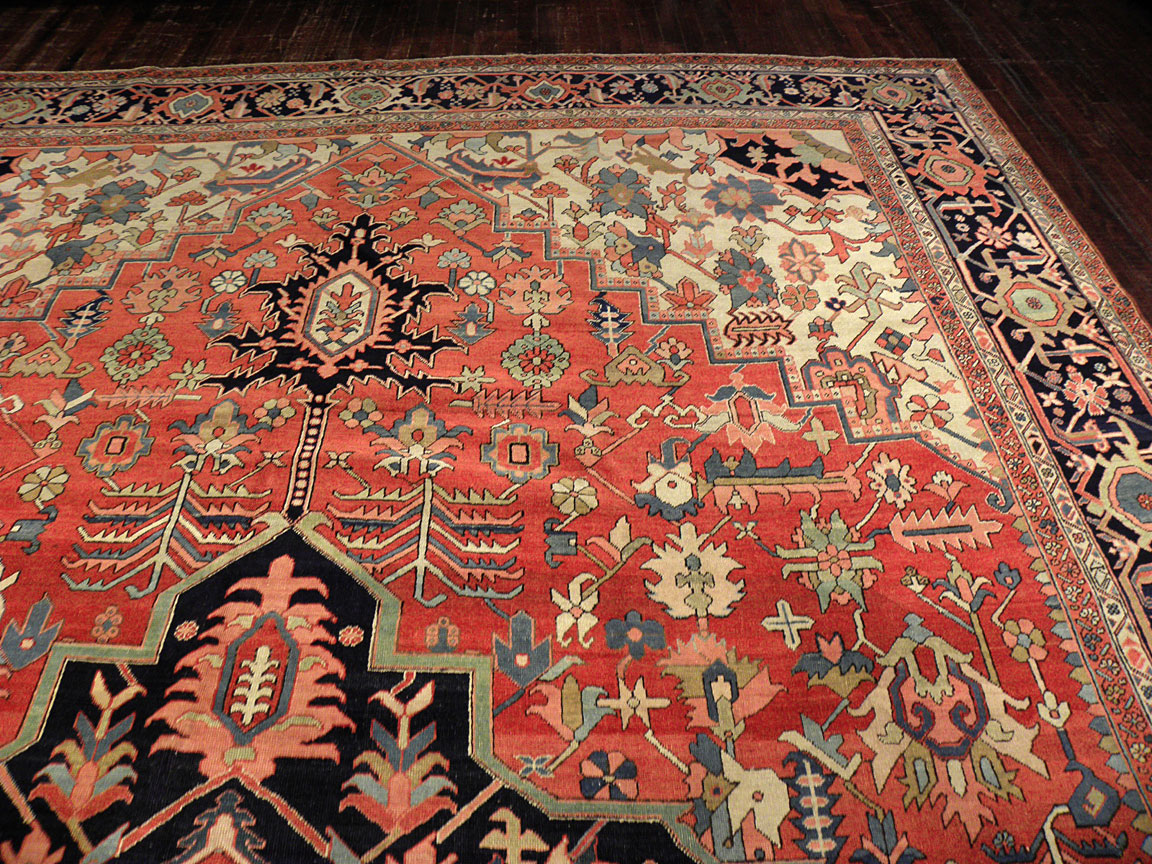 Antique heriz Carpet - # 6795