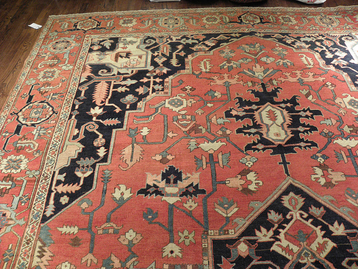 Antique heriz Carpet - # 6950
