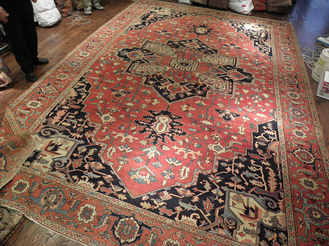 Antique heriz Carpet - # 6950