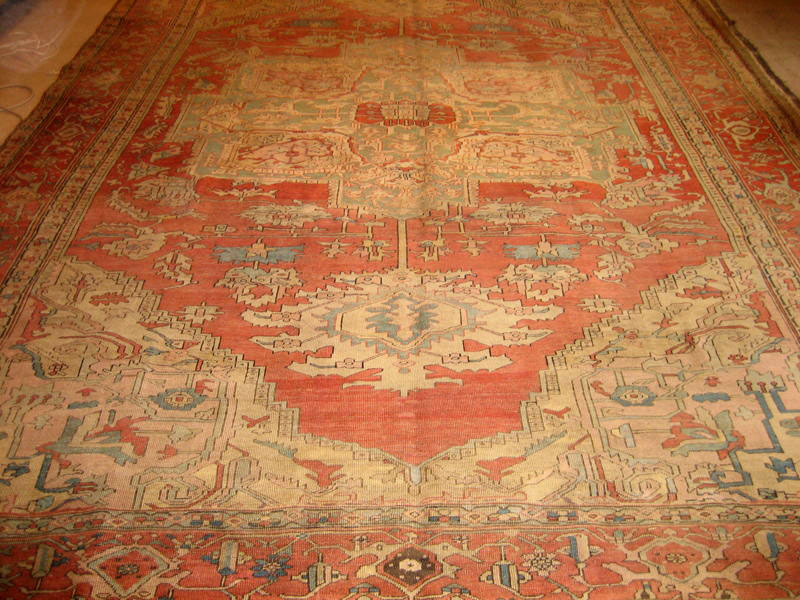 Antique heriz Carpet - # 7077