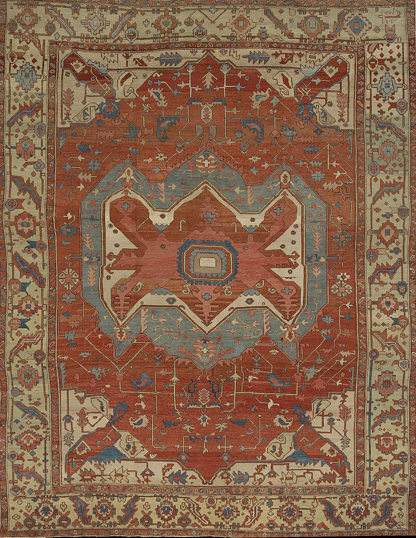 Antique heriz Carpet - # 7082