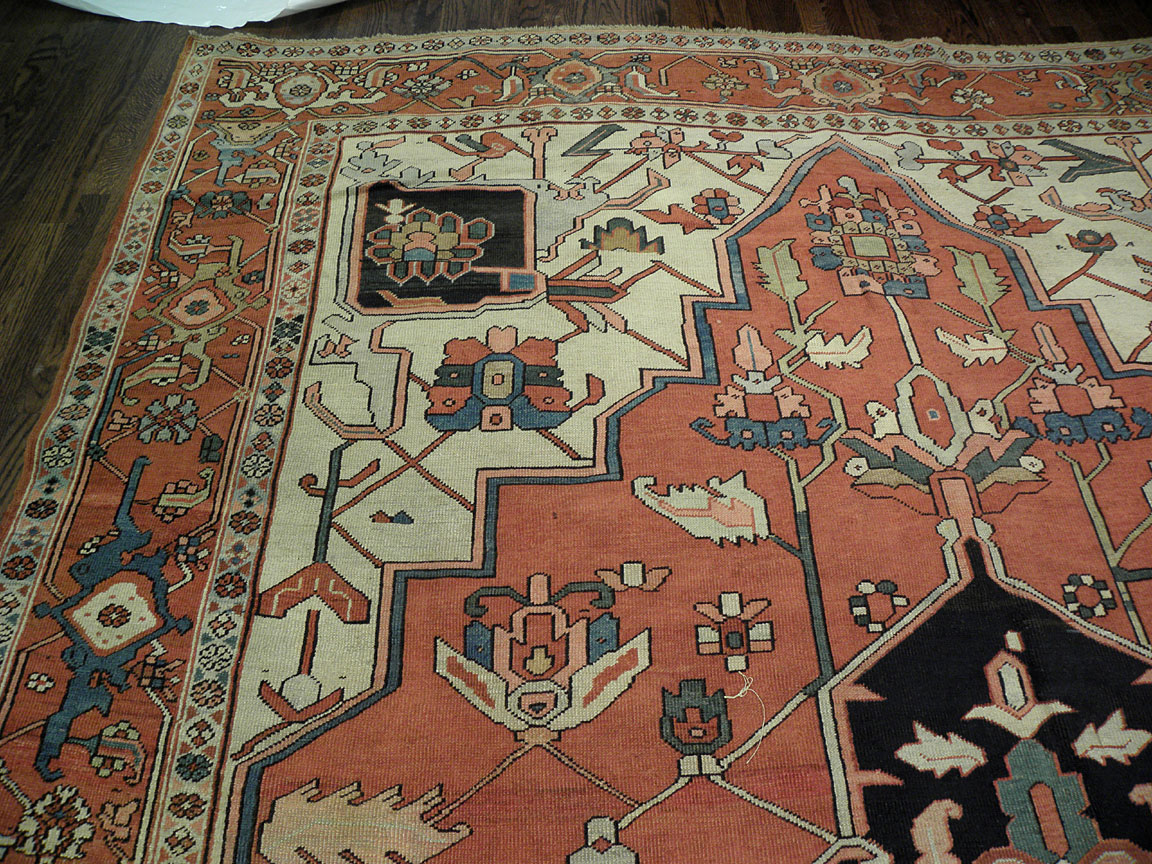 Antique heriz Carpet - # 7162