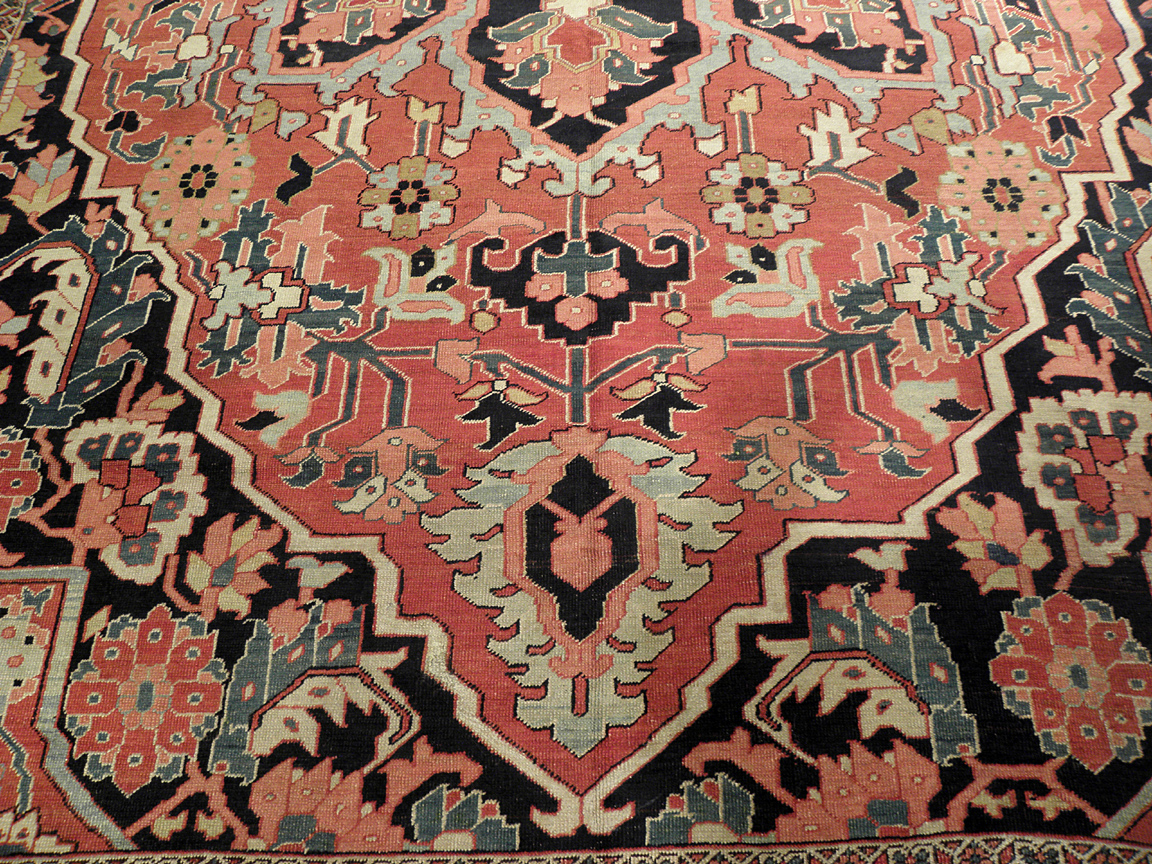 Antique heriz Carpet - # 7227