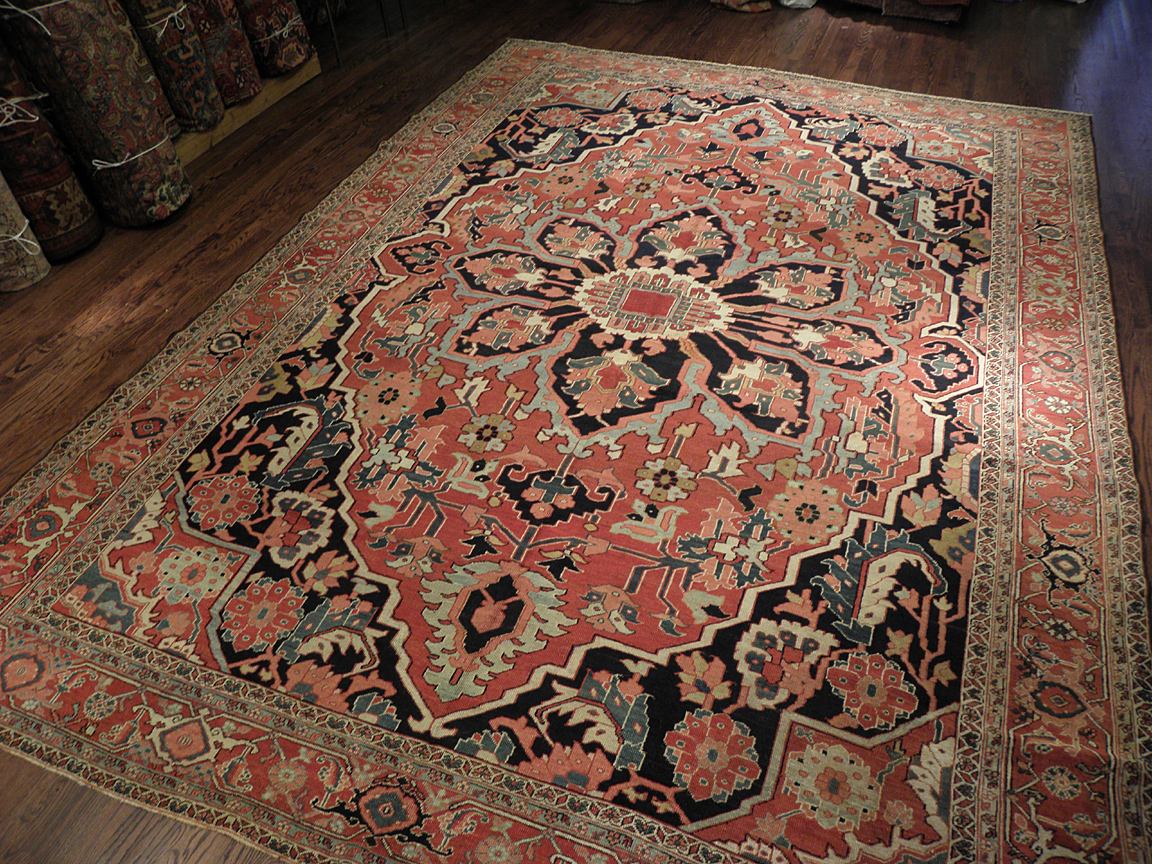 Antique heriz Carpet - # 7227