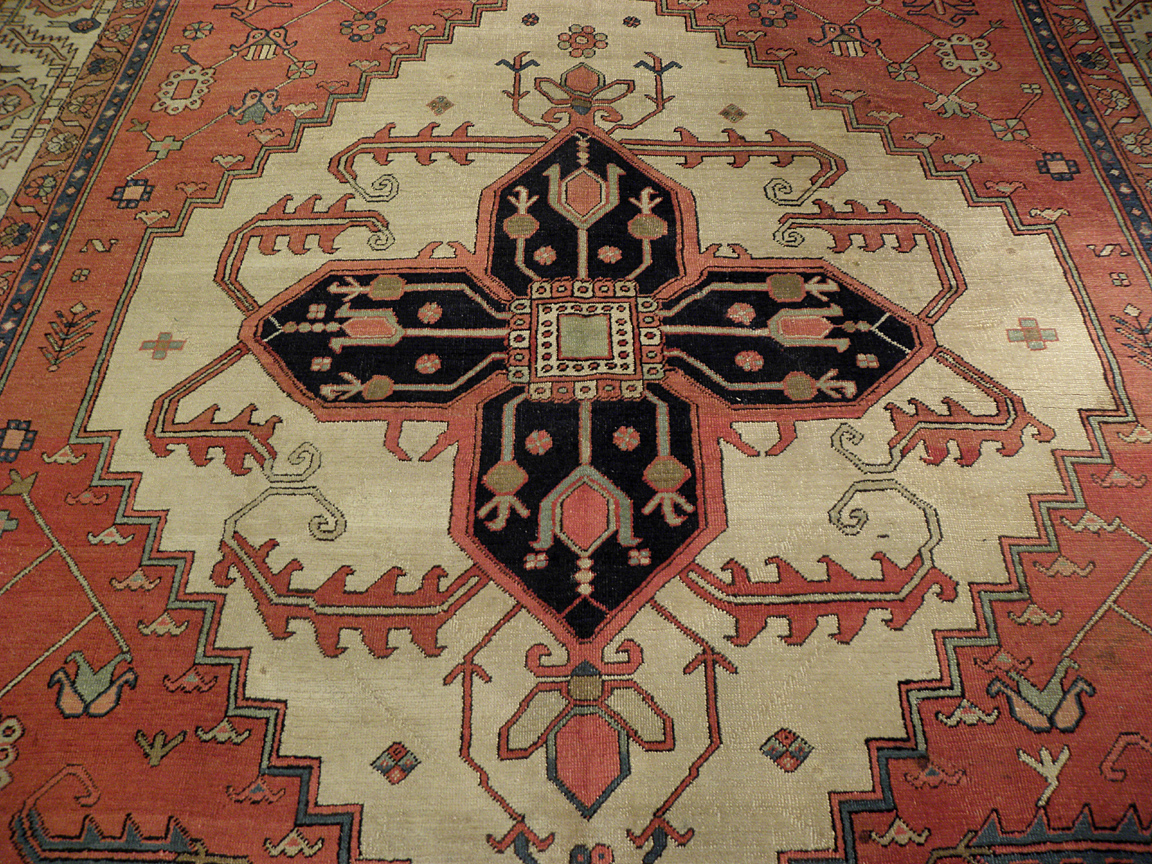 Antique heriz Carpet - # 7229