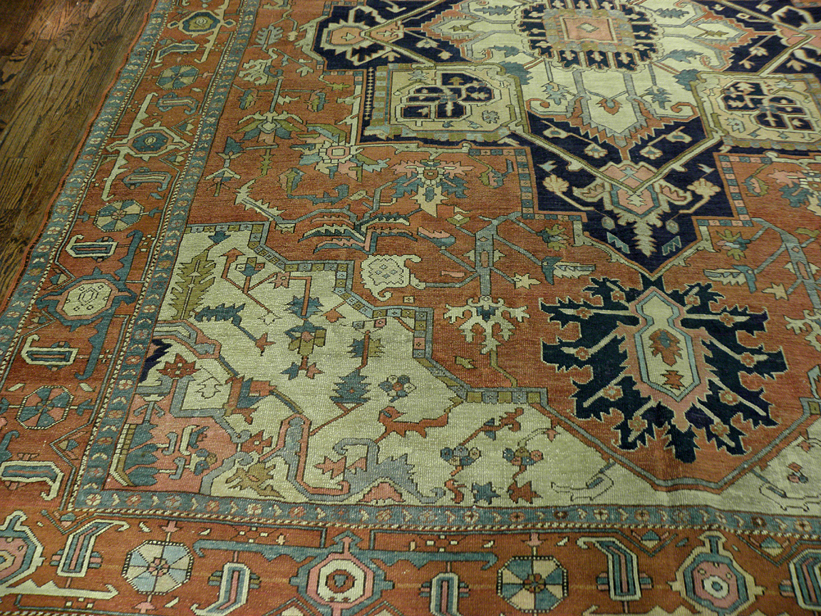 Antique heriz Carpet - # 7254