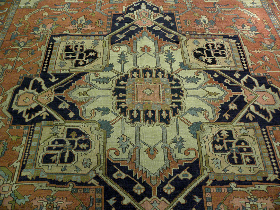 Antique heriz Carpet - # 7254