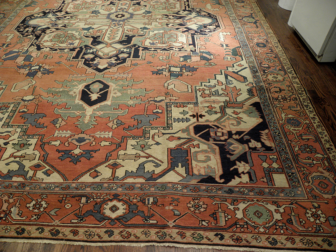 Antique heriz Carpet - # 7324