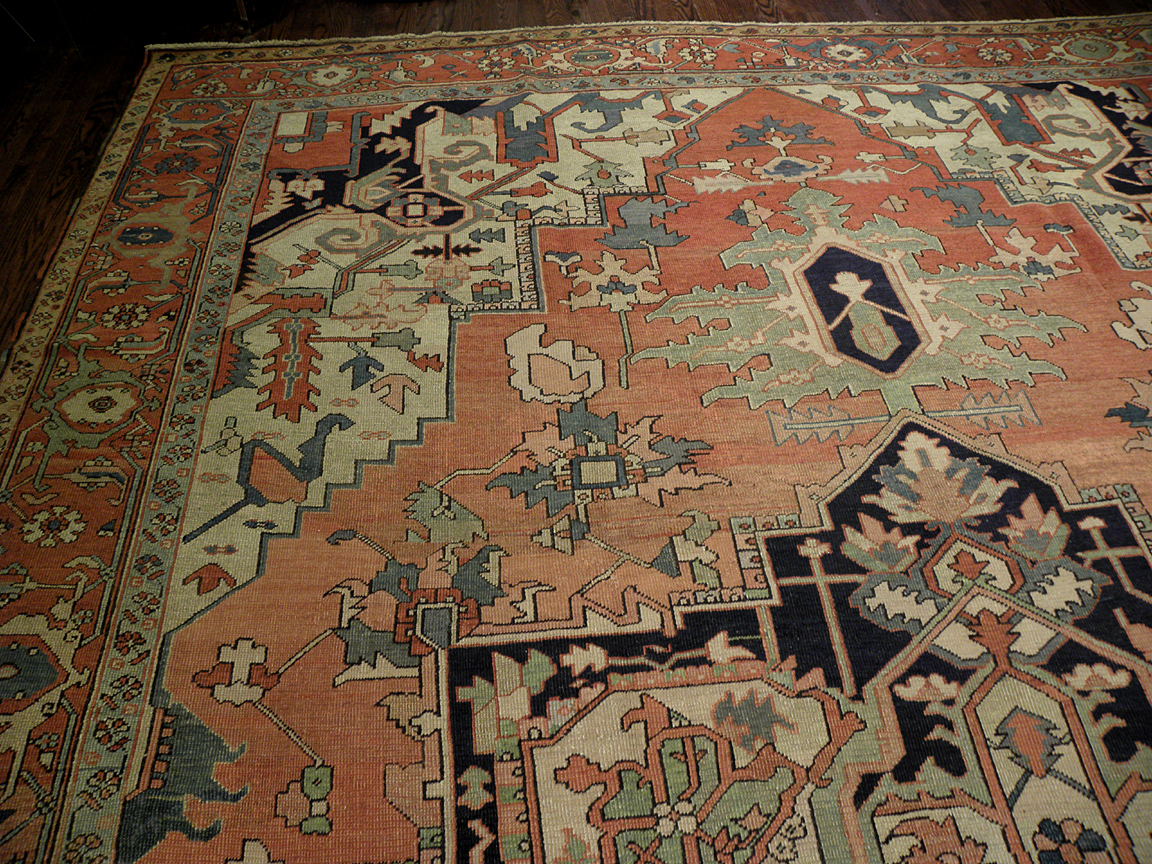 Antique heriz Carpet - # 7324