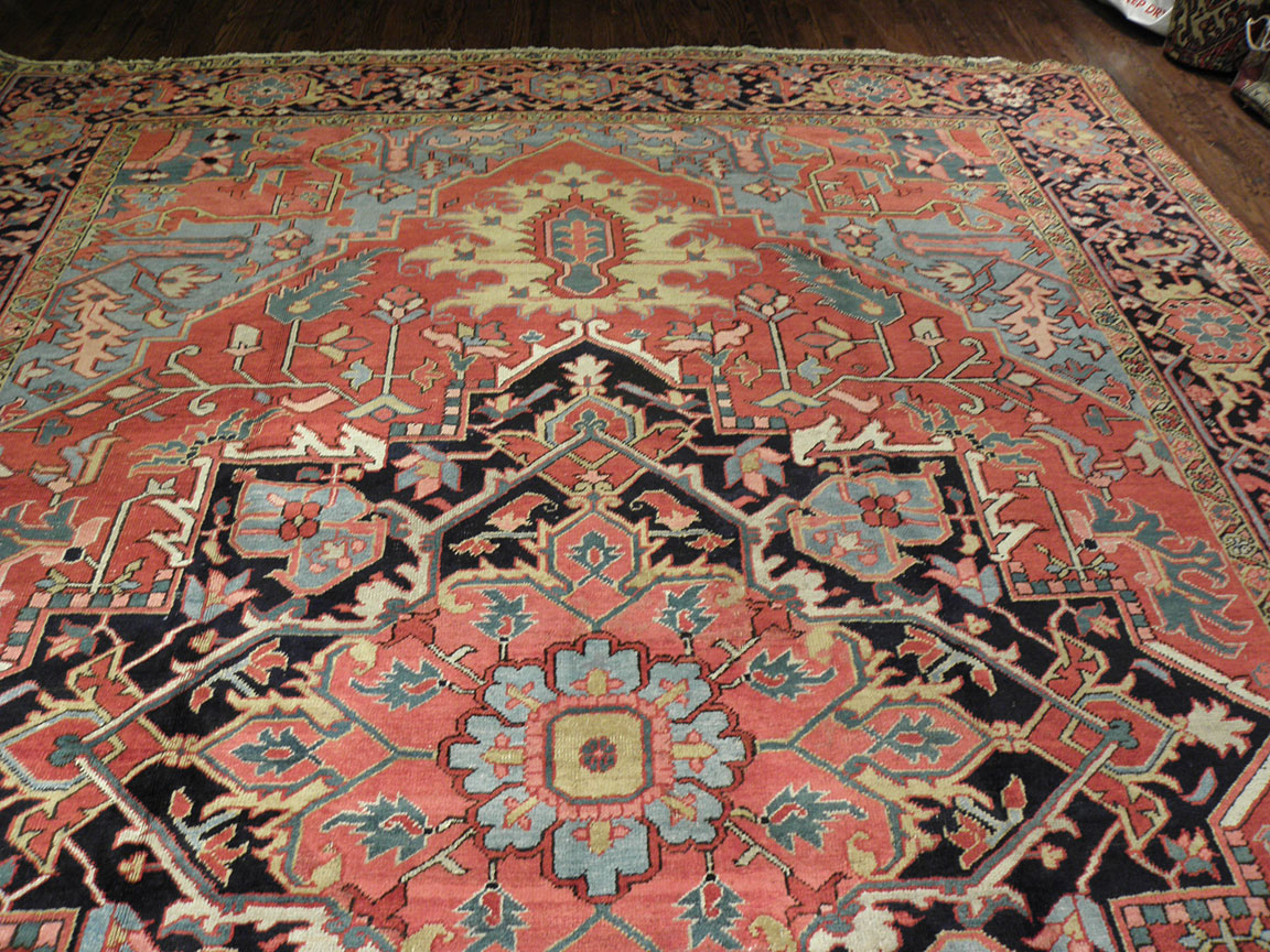 Antique heriz Carpet - # 7513
